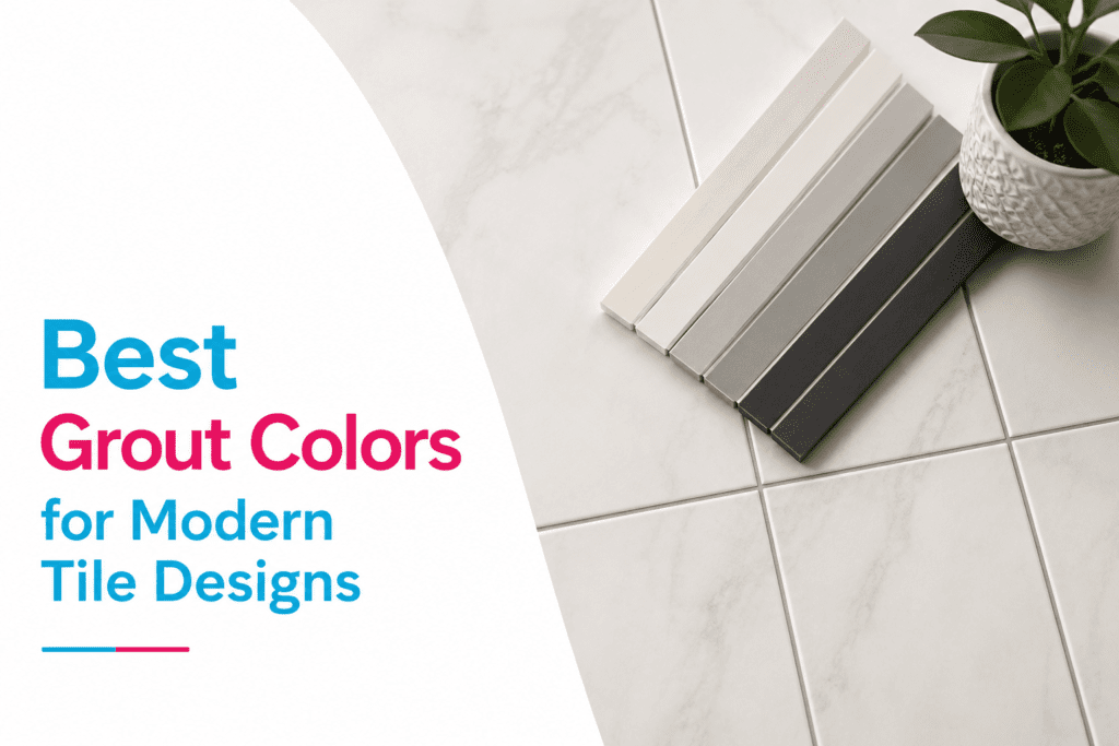 Best Grout Colors for Modern Tile Designs