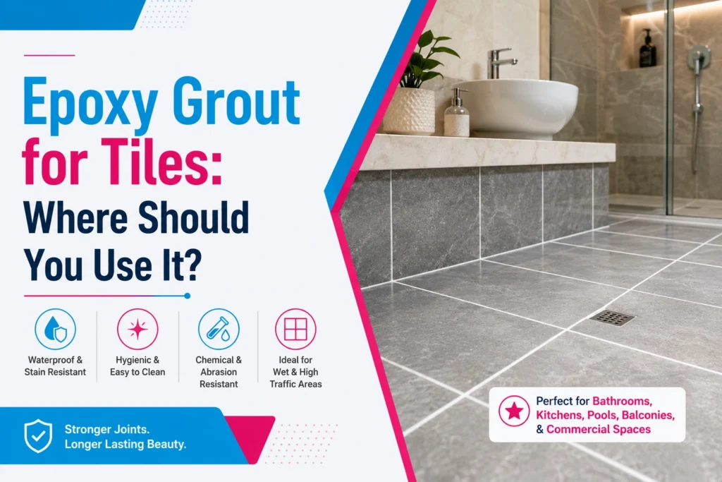 Epoxy Grout for Tiles Where Should You Use It